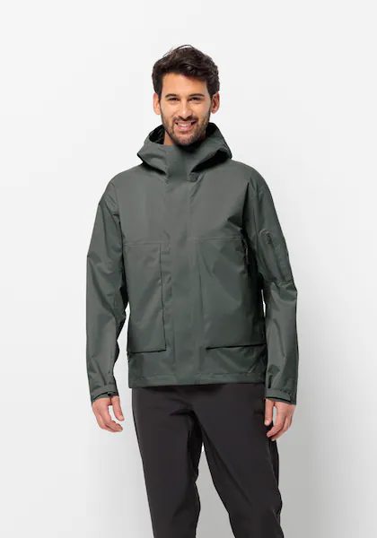 Bild von Jack Wolfskin Wandermood 3L Jacket Men Hardshell-Regenjacke Herren XXL green slate green