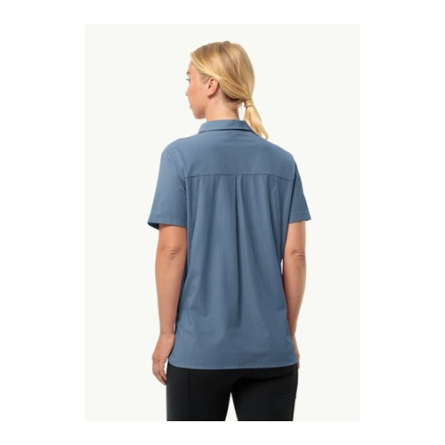Bild von Jack Wolfskin Vandra S/S Shirt Women Kurzarm Wanderbluse Damen M elemental blue elemental blue