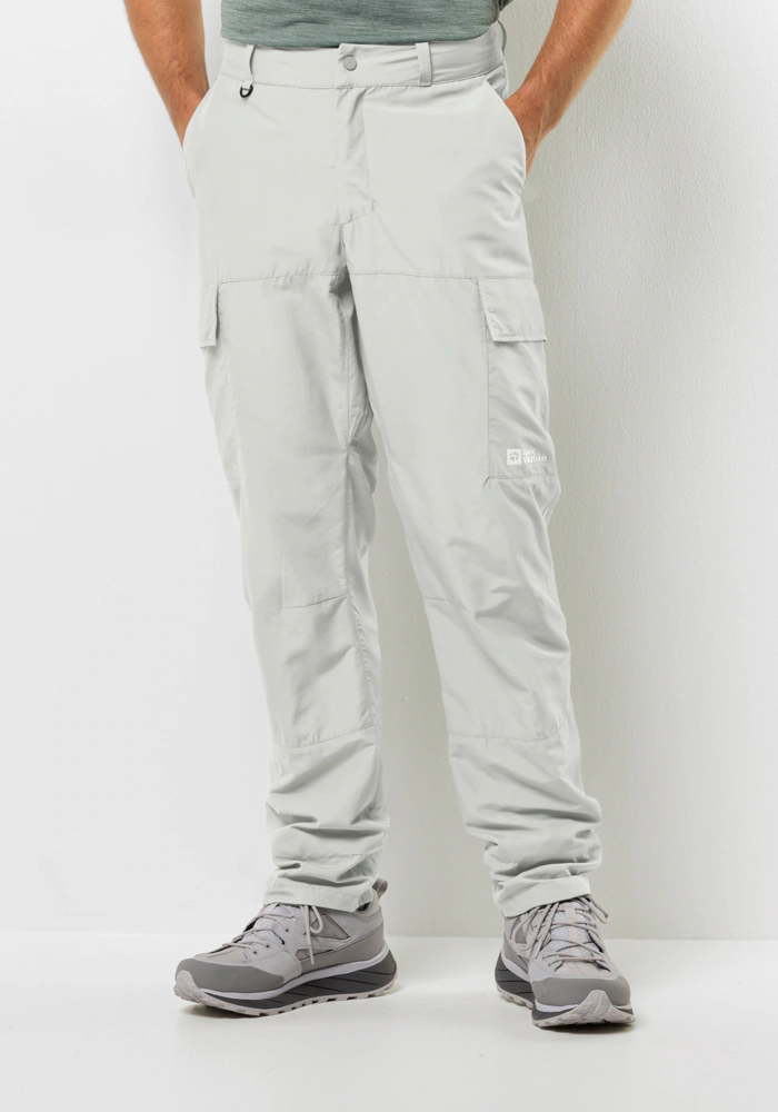 Bild von Jack Wolfskin Barrier Pant Men Wanderhose mit Mückenschutz Herren 46 grey Cool Grey