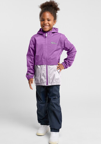 Bild von Jack Wolfskin Rainy Days 2L Jacket Kids Regenjacke Kinder 116 sea rose Sea Rose