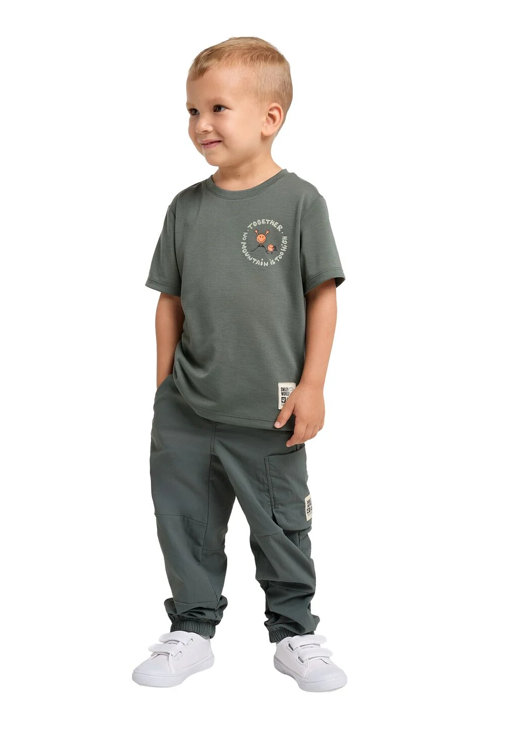 Bild von Jack Wolfskin Smileyworld Pants Kids Lange Hose Kinder 92 green slate green