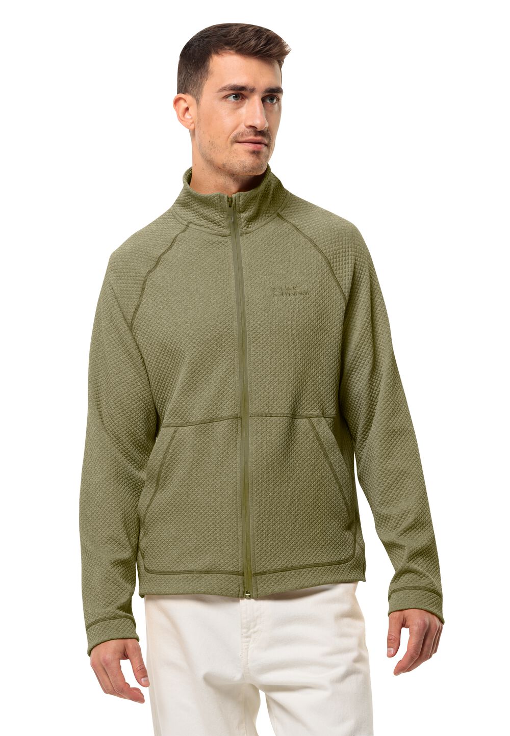 Bild von Jack Wolfskin Fernweh Jacket Men Fleecejacke Herren XXXL green Bay Leaf