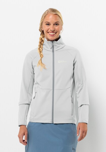 Bild von Jack Wolfskin Alpgrat FZ Women Fleecejacke Damen XL cool grey Cool Grey