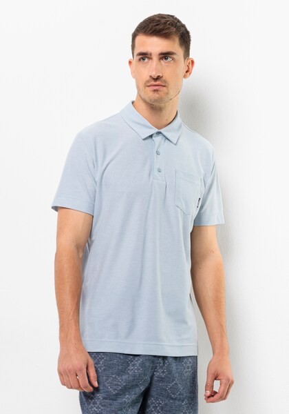 Bild von Jack Wolfskin Terral Polo Men Poloshirt Herren XXXL soft blue Soft Blue