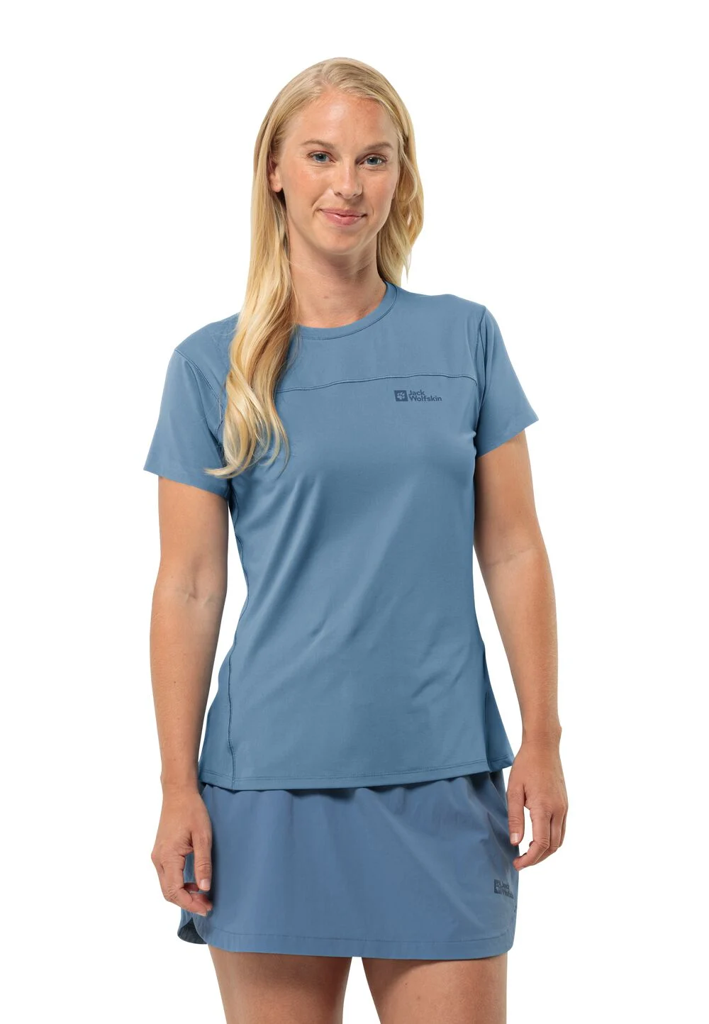 Bild von Jack Wolfskin Prelight Chill T-Shirt Women Funktionsshirt Damen XS blue Elemental Blue