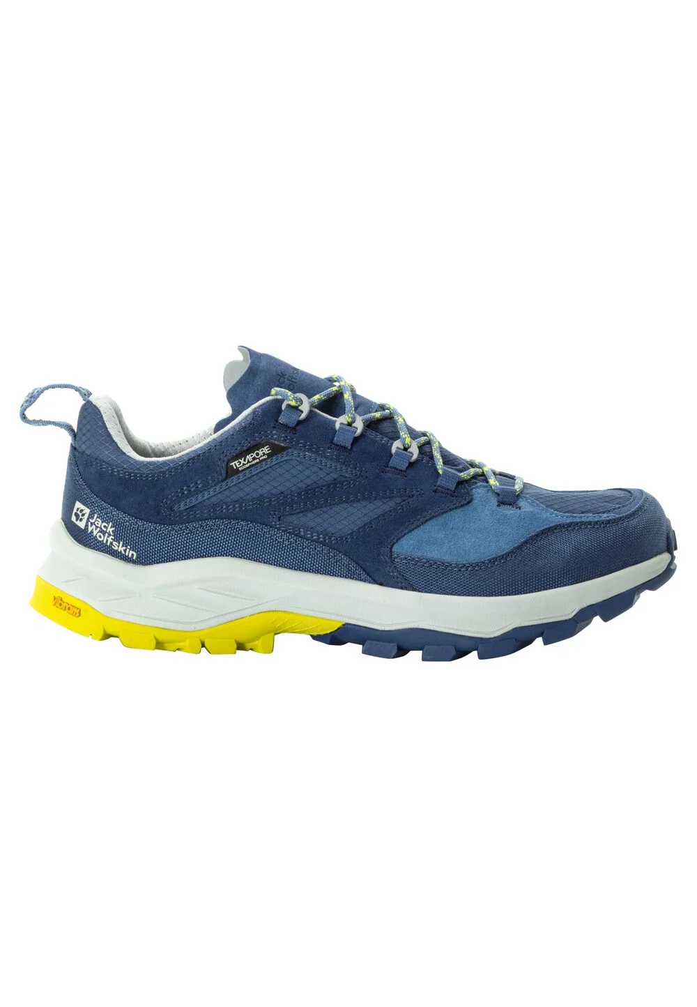 Bild von Jack Wolfskin Cyrox Texapore Low Men Wasserdichte Wanderschuhe Herren 43 blue Evening Sky