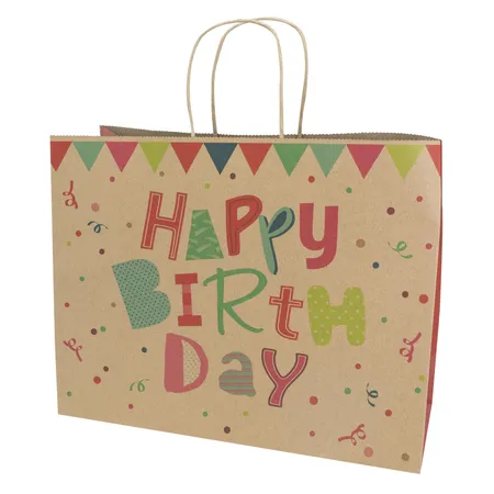 Bild von Idena, Geschenkverpackung, Geschenktasche B-Day 33x26x12cm FSC-Mix (Geschenktüte)