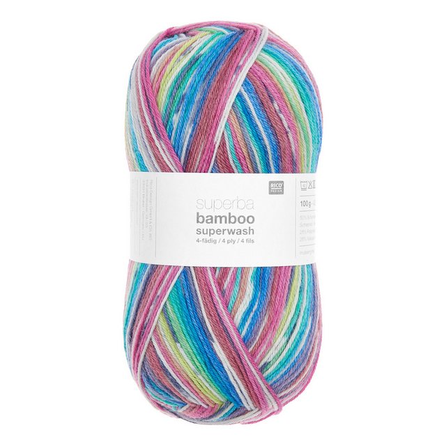 Bild von Rico Design Strickwolle Superba Bamboo 420m Handarbeit Strickgarn Farbe 059