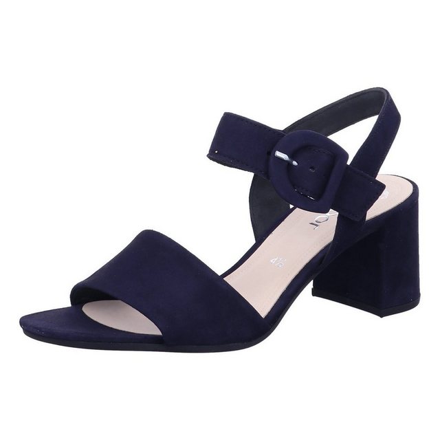 Bild von Gabor Damen Riemchensandalen, Frauen Sandalen,Best Fitting,Sandaletten,Sommersandalen,Absatz,Sommerschuhe,Freizeitschuhe,Atlantik,37 EU / 4 UK