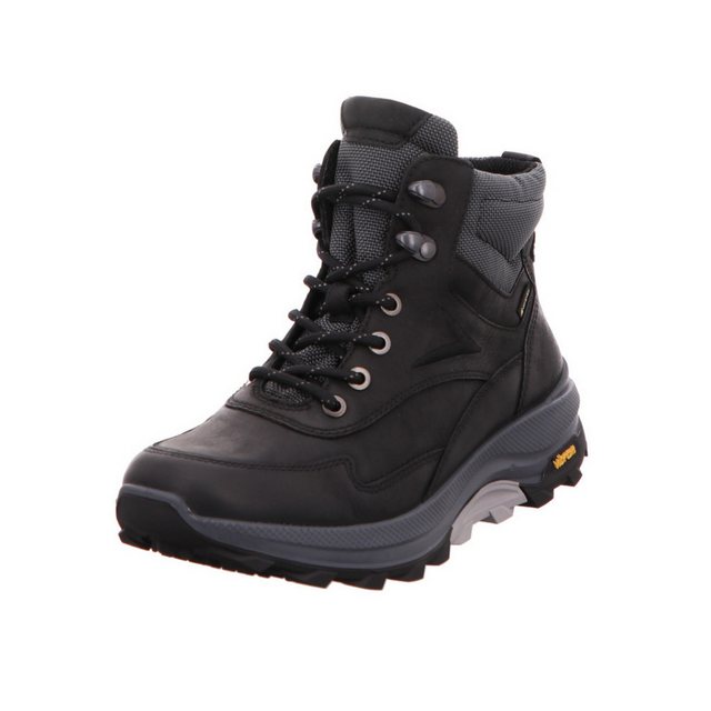 Bild von Gabor Damen Schnürstiefeletten, Frauen Boots,Wechselfußbett,Gore Tex,schnürboots,übergangsschuhe,Stiefel,Bootee,schwarz,42 EU / 8 UK
