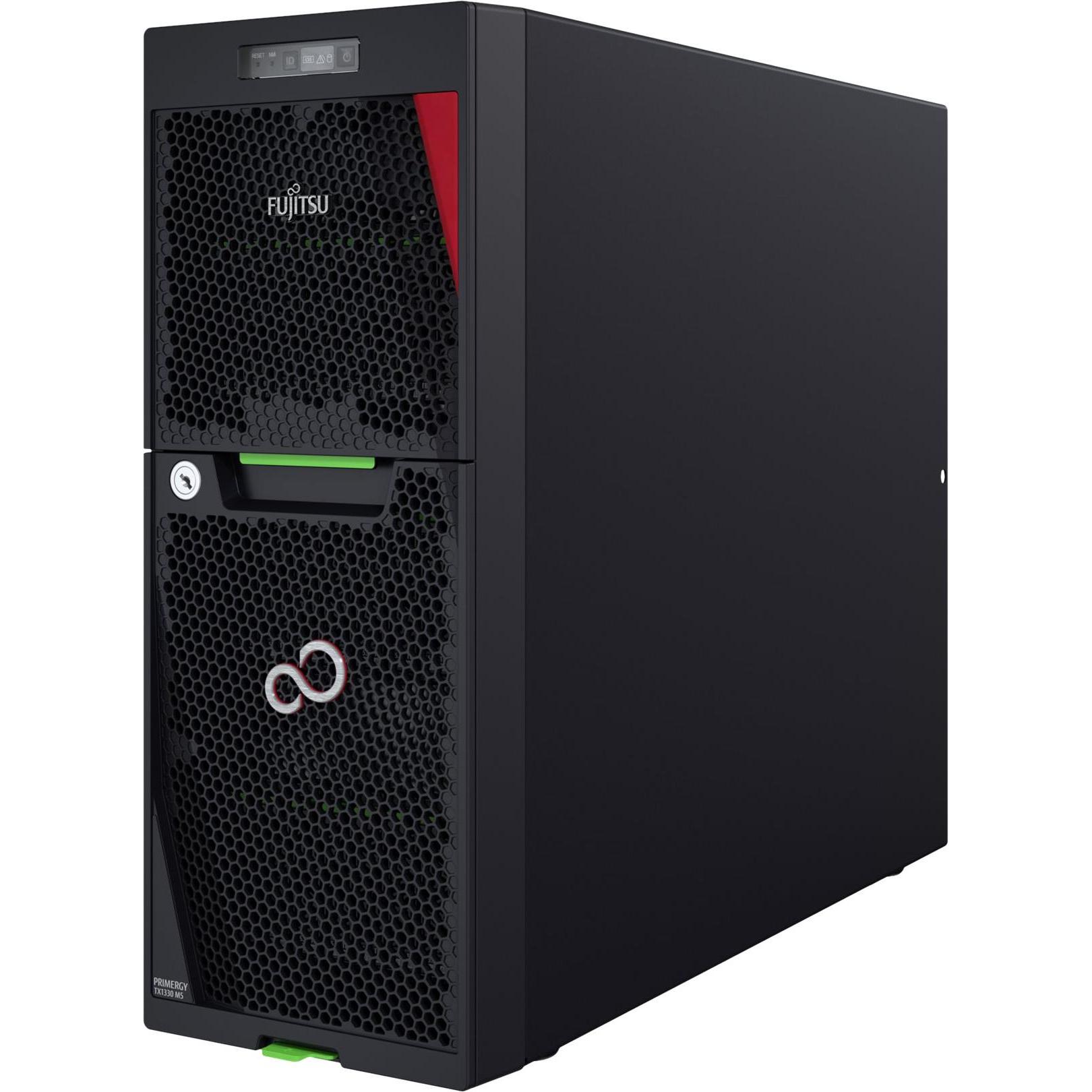 Bild von Fujitsu PRIMERGY TX1330 M5 Server Tower Intel Xeon E 3,2 GHz 32 GB DDR4-SDRAM 500 W (Intel Xeon E-2388G, 32 GB, Tower Server), Server