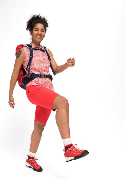 Bild von Maier Sports Funktionsbluse »Paloma«, Karierte, ärmellose Bluse für Wandern, Reisen und Freizeit