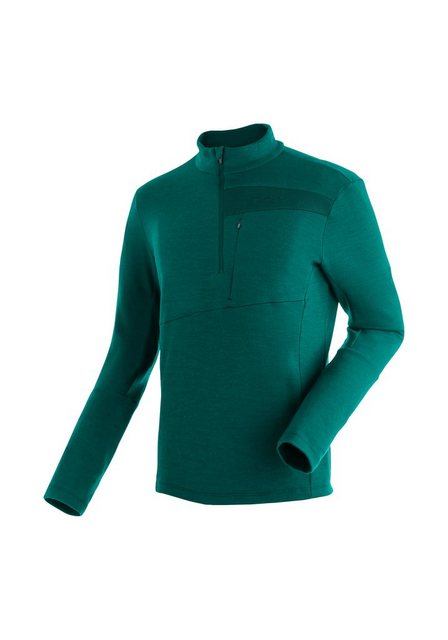 Bild von Maier Sports Funktionsshirt "Skutvik HZ M", funktionaler Midlayer für Herren, hohe Atmungsaktivität
