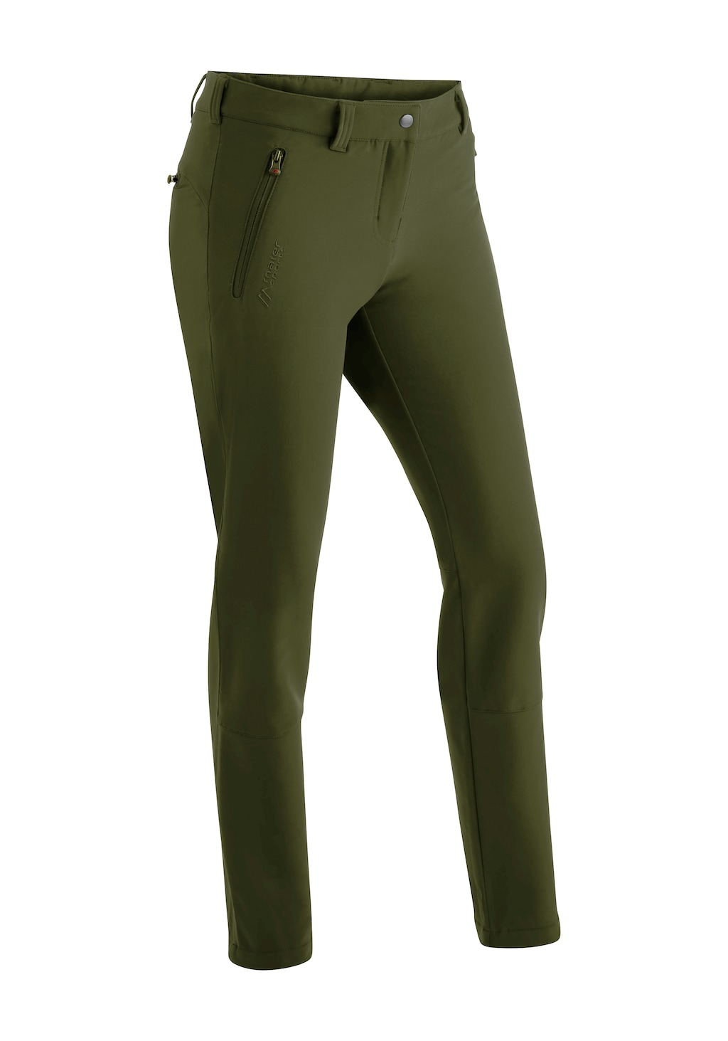 Bild von Maier Sports Funktionshose "Helga slim", warme Damen Outdoorhose, robuste Wanderhose, Slim Fit