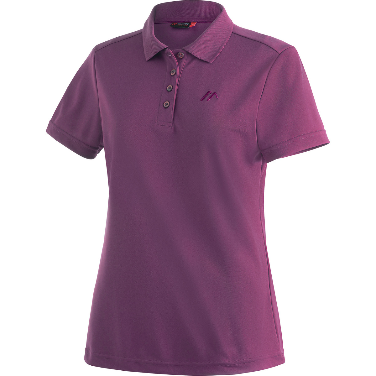 Bild von Maier Sports - Women's Ulrike - Polo-Shirt Gr 42 - Regular lila