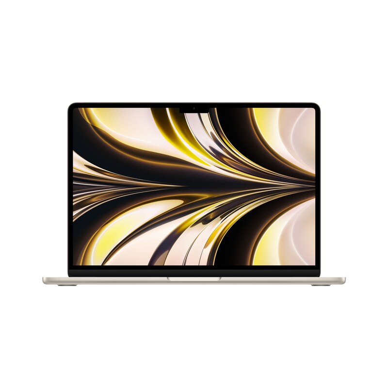 Bild von Apple MacBook Air 13,6" 2022 M2/16/1TB SSD 10C GPU Polarstern 67W BTO