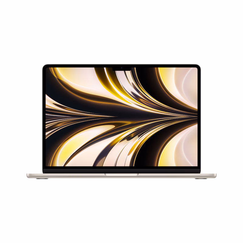Bild von Apple MacBook Air 13,6" CZ15Z-0121000 Polarstern M2 Chip 8-Core,10-Core GPU16 GB,2000 GB,70W USB-C Power Adapter,