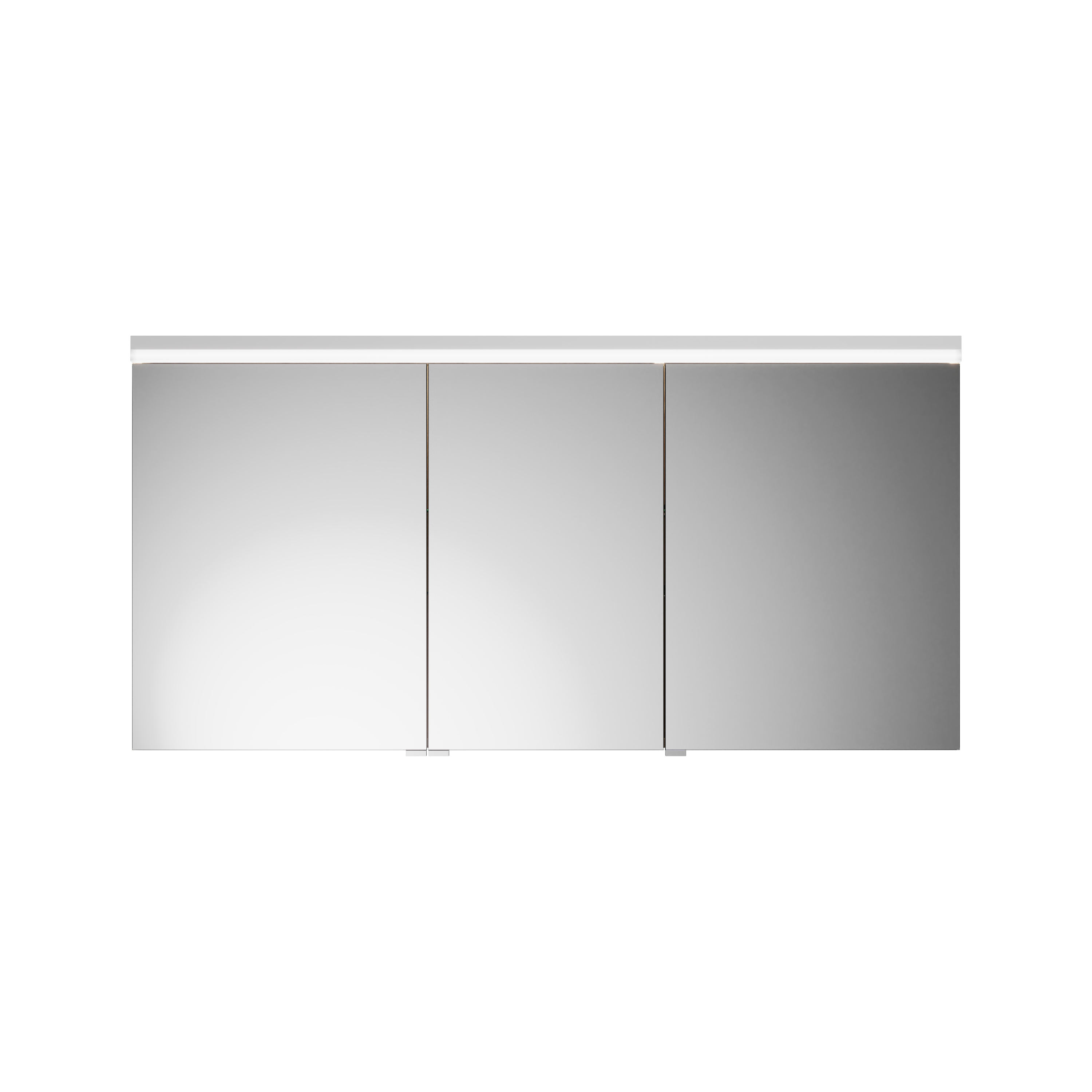 Bild von Burgbad Lin20 Spiegelschrank LED-Beleuchtung,3 Türen, 1400x700x170mm, SPQK140L, Farbe (Front/Korpus): Frassino Dekor Cappuccino