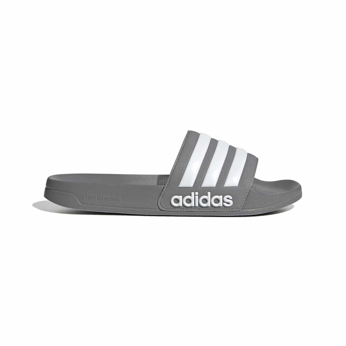 Bild von adidas Unisex Adilette Shower Slides, Grey Three / Cloud White / Grey Three, 38