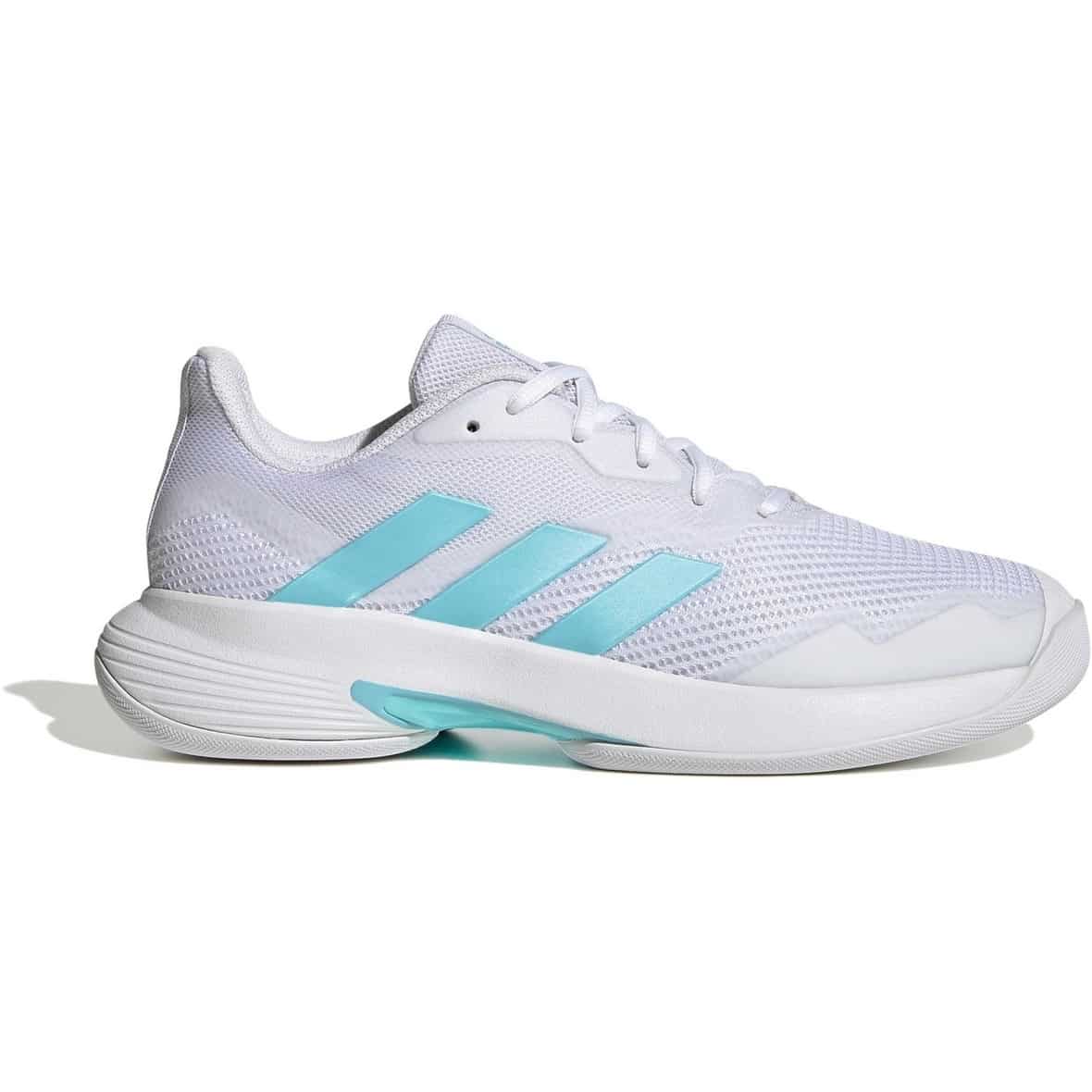 Bild von adidas Damen CourtJam Control Tennis Shoes Tennisschuhe, FTWR White/Bliss Blue/FTWR White, 42 EU