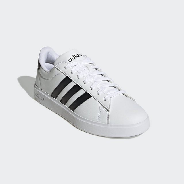 Bild von adidas, Herren, Sneaker, GRAND COURT 2.0,FTWWHT/CBLACK/ FTWWHT/CBLACK/FTWWHT Grösse: 9, Weiss, (43 1/3)