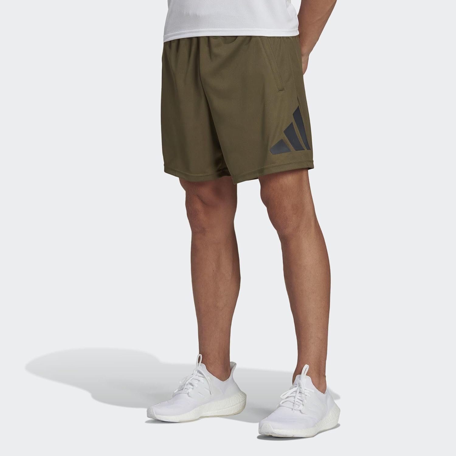 Bild von adidas Trainingsshorts, atmungsaktiv, schnell trocknend, für Herren, blau, M/7INCH