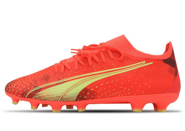 Bild von PUMA Ultra Match FG/AG Fußballschuhe Herren fiery coral/fizzy light/puma black 46.5