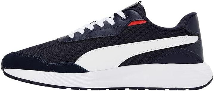 Bild von PUMA RUNTAMED Sneaker, Navy White-for All TIME RED, 39 EU