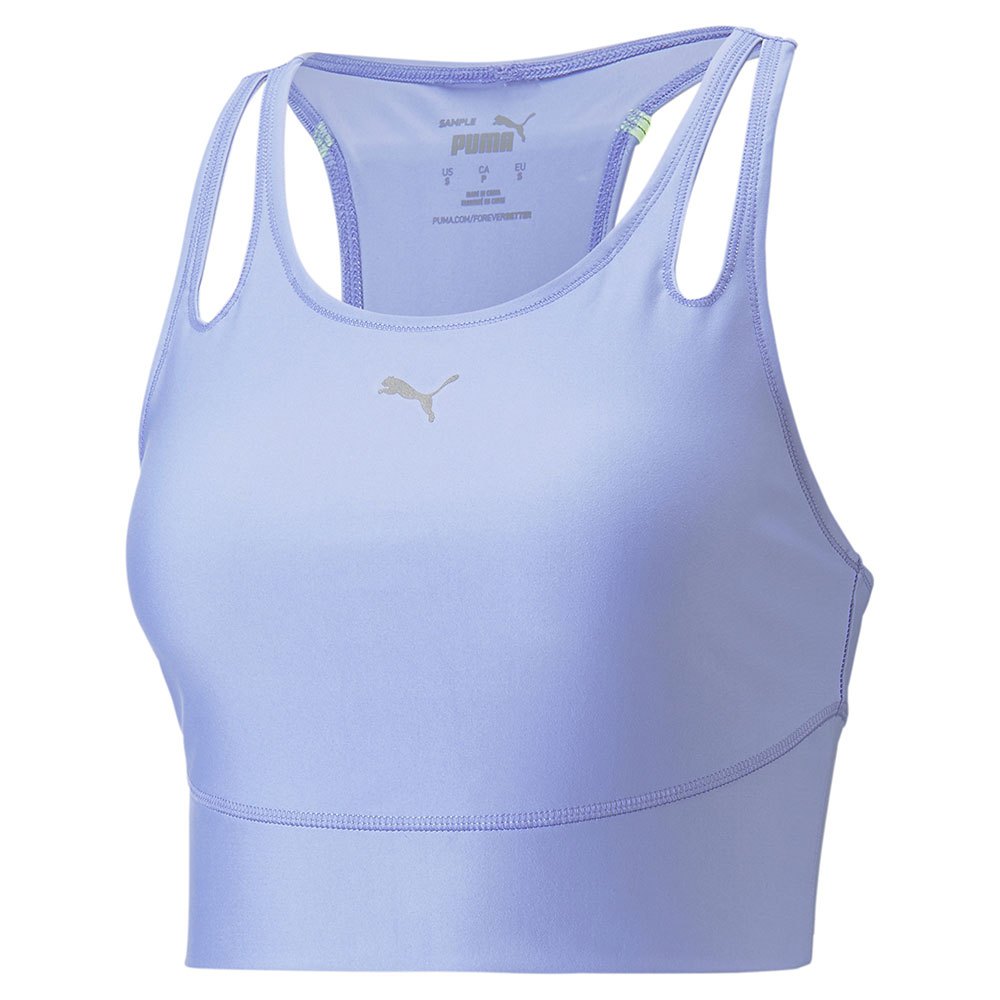 Bild von PUMA Run Ultraform Crop Tanktop Damen 28 - elektro purple M