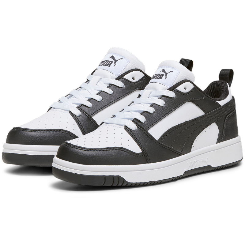 Bild von PUMA Rebound V6 Lo Jr Sneaker, White Black, 37.5 EU