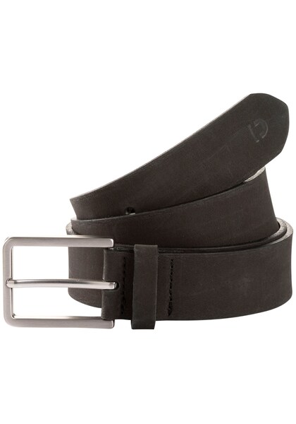 Bild von TOM TAILOR Denim Ledergürtel »TTDCHARLIE«, 3.5 cm breiter Herrengürtel, Denim Look, Veloursleder