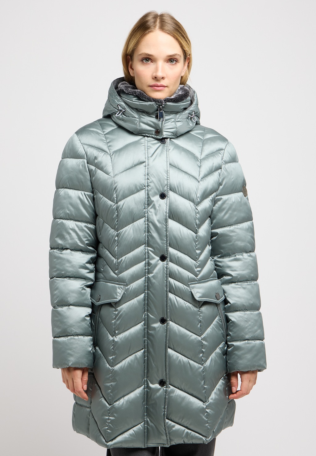 Bild von Barbara Lebek Steppjacke, mit Kapuze, mit Kapuze