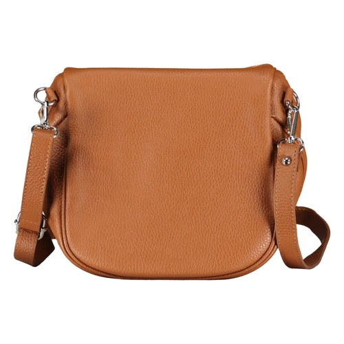 Bild von Hausfelder Manufaktur Gürteltasche Silberbeschlag (Cognac)