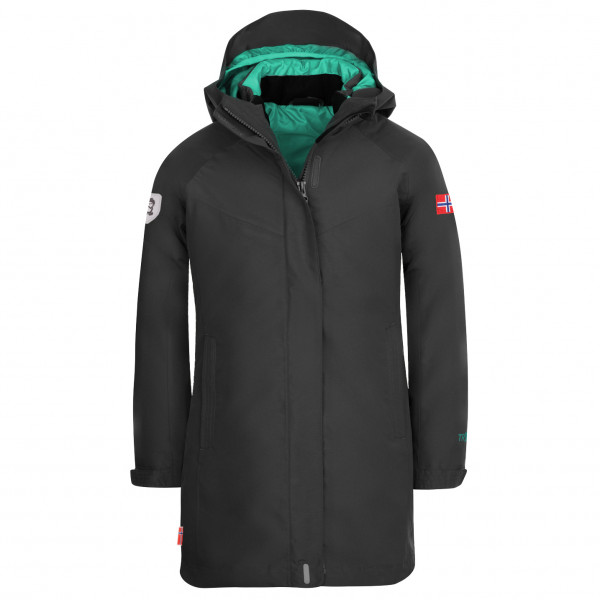 Bild von Trollkids, Mädchen, Jacke, Girl's Senja 3in1 Coat (116), Schwarz, 116