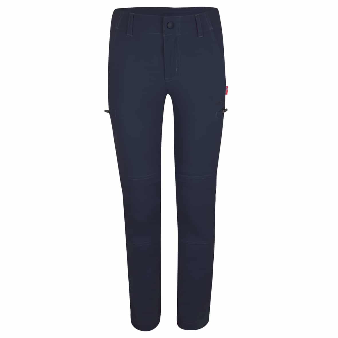 Bild von Trollkids Kinder Kjerag Zip Off Trekking Hose Wanderhose, Marineblau, Größe 128