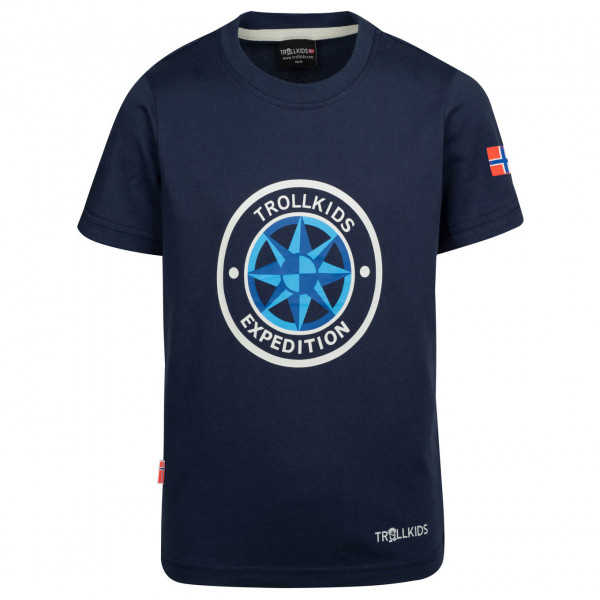 Bild von TROLLKIDS T-Shirt KIDS WINDROSE T für Kinder und Jugendliche, sportlicher Stil, pflegeleicht