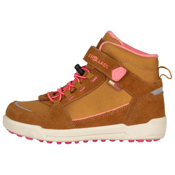 Bild von Trollkids - Kid's Gryllefjord Mid Cut - Freizeitschuhe Gr 36 caramel / salmon