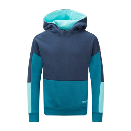 Bild von Trollkids - Kid's Rondane Sweater - Hoodie Gr 176 blau