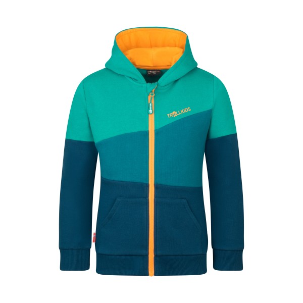 Bild von Trollkids - Kid's Alesund Sweater - Hoodie Gr 128 blau