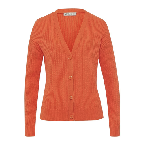 Bild von Elegante Strickjacke von Uta Raasch in Orange