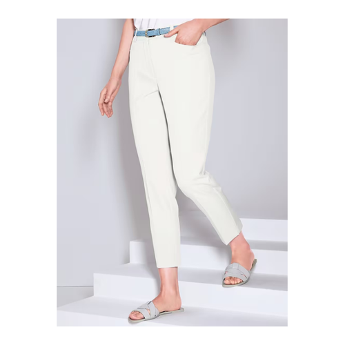 Bild von Knöchellange Hose Passform Barbara von Peter Hahn in Ecru