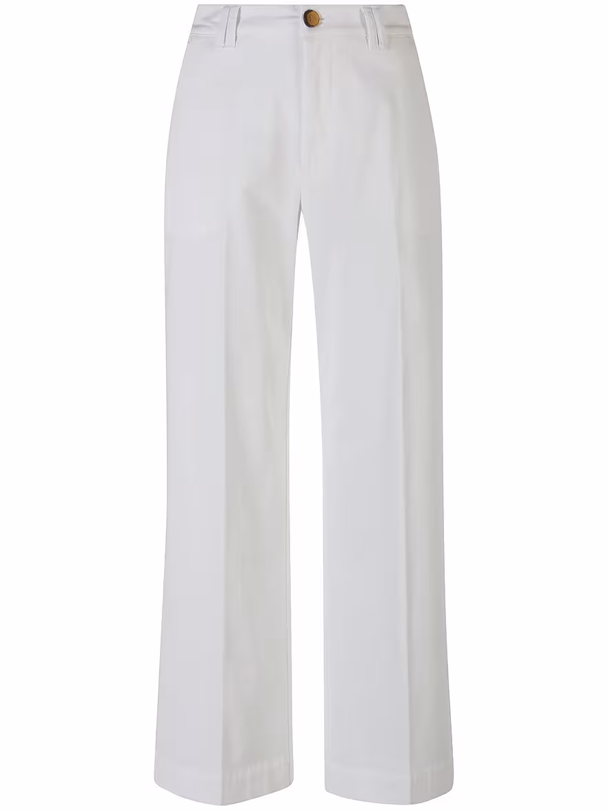 Bild von DAY.LIKE - Knöchellange Wide Fit-Hose, weiss, Gr. 36 / S - Baumwolle