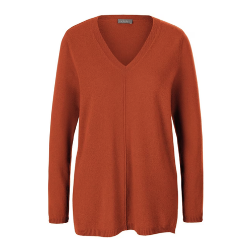 Bild von Eleganter V-Pullover aus 100% Premium-Kaschmir