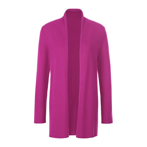 Bild von Inklusive Strickjacke aus Schurwolle und Kaschmir - Pink, Gr. 48 / XL