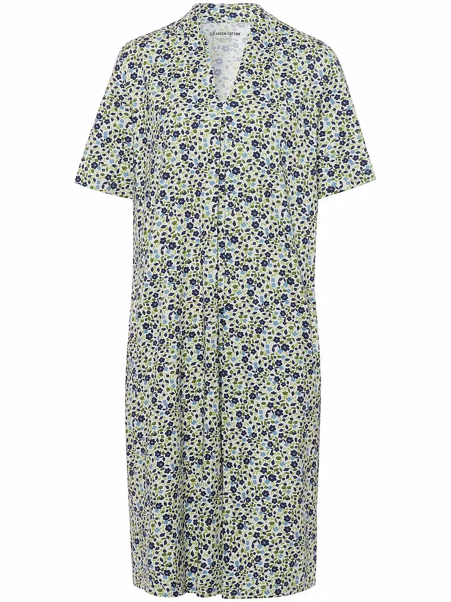 Bild von Green Cotton - Jerseykleid Gerda, weiss, Gr. 50 / XL - Baumwolle