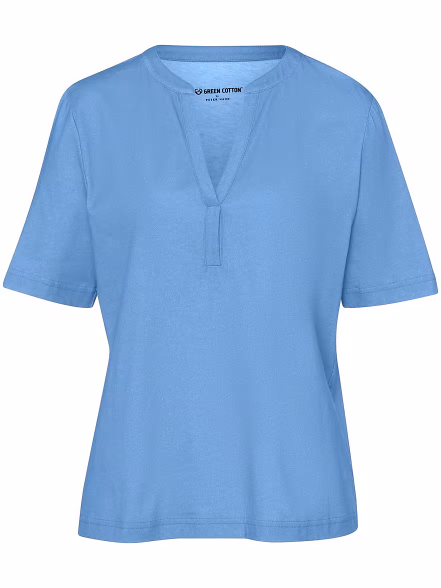 Bild von Green Cotton - Shirt Sine, blau, Gr. 46 / L - Baumwolle