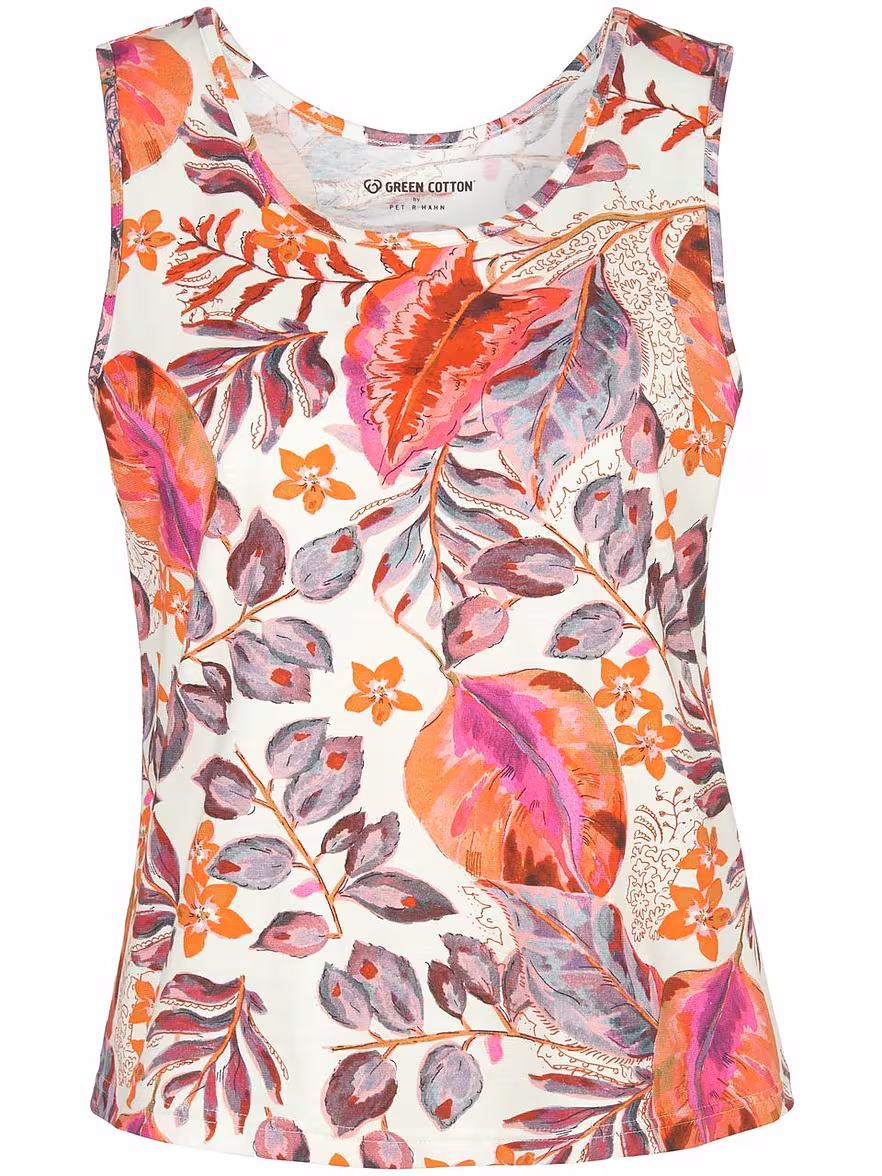 Bild von Green Cotton - Top Wilma, mehrfarbig, Gr. 36 / S - Baumwolle