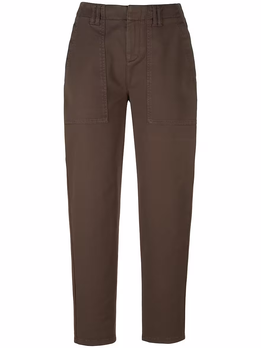 Bild von DAY.LIKE - Knöchellange Feminine Fit-Hose, braun, Gr. 48 / XL - Baumwolle