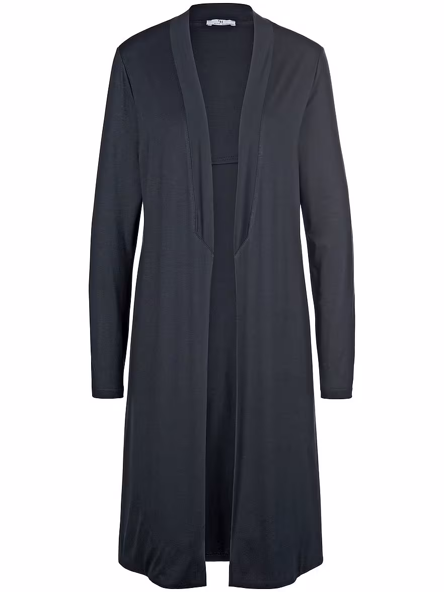Bild von Peter Hahn - Jersey-Long-Jacke, blau, Gr. 38 / S