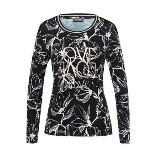 Bild von Stylisches Longshirt von BASLER in Schwarz